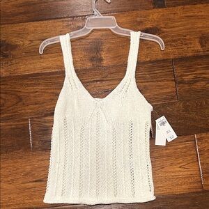 Abercrombie sweater tank top NWT